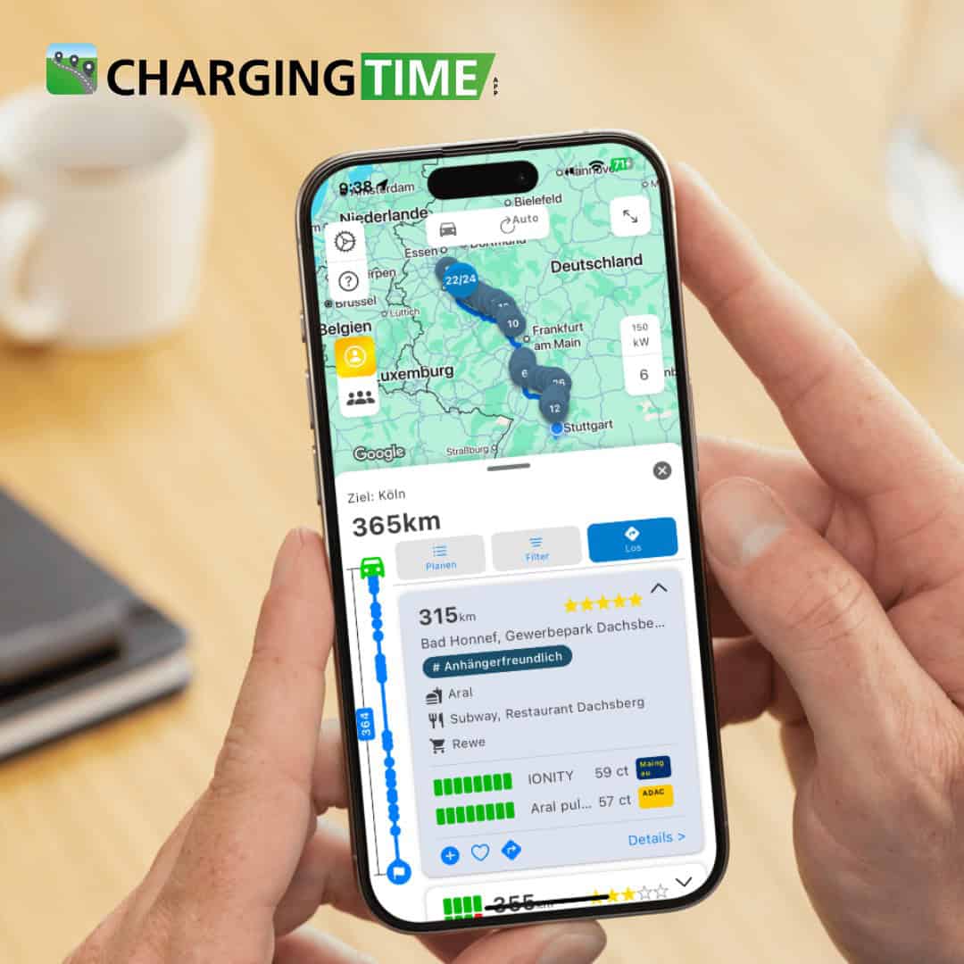 Demonstration ChargingTime App