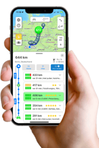 ChargingTime Routenplaner und Ladeparkvergleich für Elektroautos