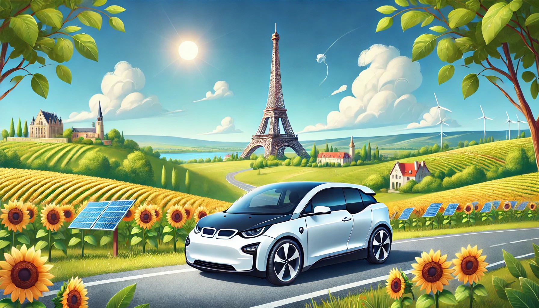 Elektroauto in Frankreich